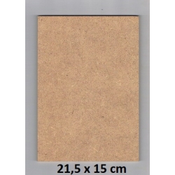 MDF 6mm / Płyta 21,5x15cm / Podkładka 21,5x15cm deseczka 21,5x15/ CENA 1szt / 0220 / formatka 21,5x15